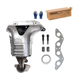ZCATAPARTS Catalytic Converter Compatible with Honda Civic DX HX GX LX EL Base 2001-2005,Civic LX Special Edition 2004-2005,Civic Value Package 2004 2005 1.7L(EPA Compliant)