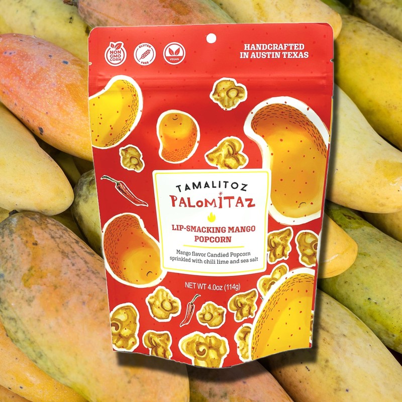 Tamalitoz by Sugarox Popcorn Palomitaz Lip Smacking Mango 2 pack