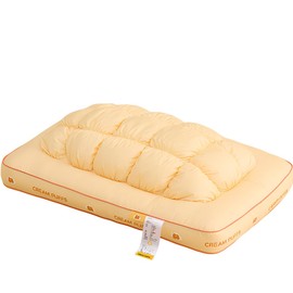 Cream Puffs Pillow for Sleeping (Puff Gold)