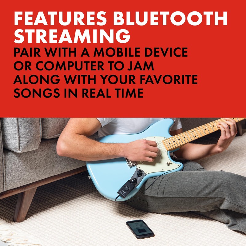 Fender Mustang Micro Headphone Amplifier, with 2-Year Warranty