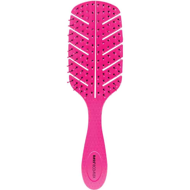 Bass Brushes Bio-Flex Detangler Hair Brush, 1 Teal Brush