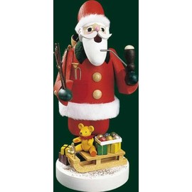 Richard Glaesser Santa Claus Sleigh Incense Smoker, 19 cm / 7 inch,