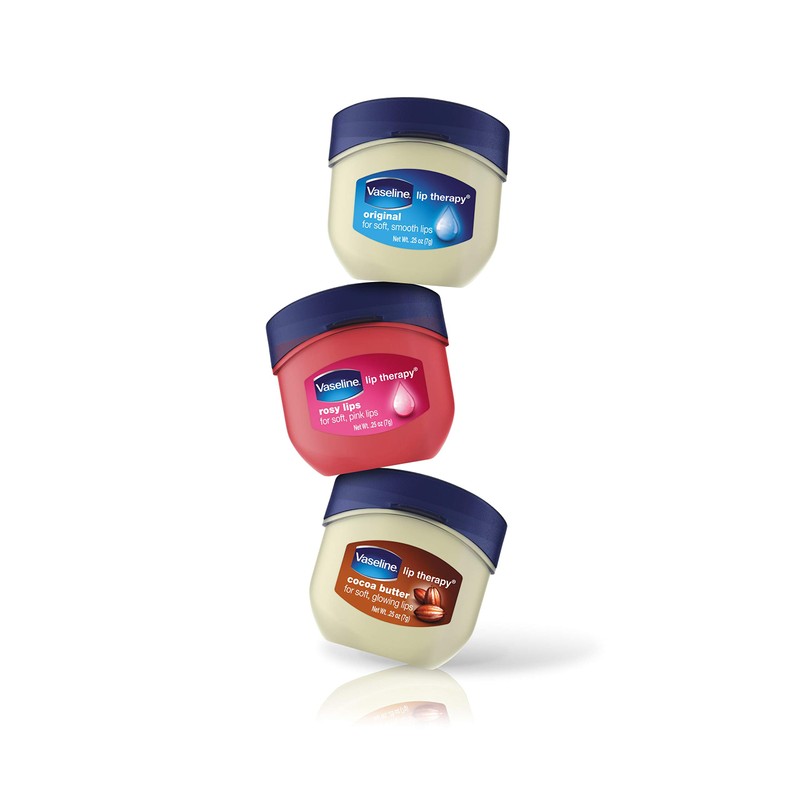 Vaseline Lip Therapy Rosy Lips Mini – Rose-Tinted Lip Balm,