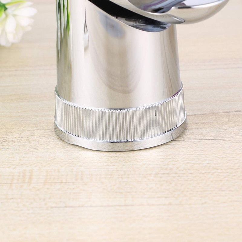 Zerodeko Plating Rotary Shower Mounting Bracket Round Wall Holder for