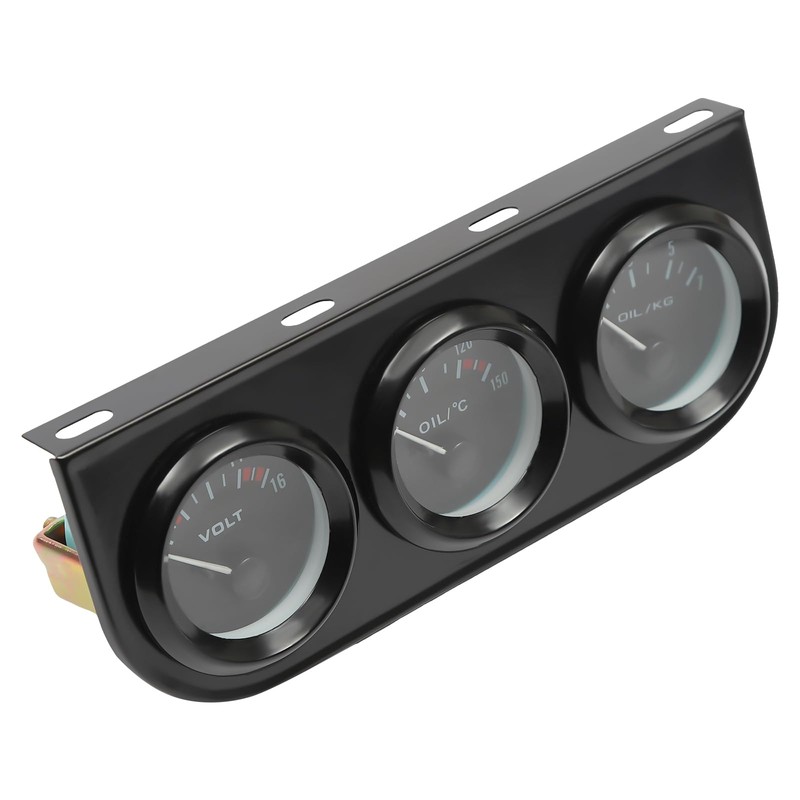 Triple Display Car Additional Instruments, 187 x 77 x 52