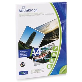 MEDIARANGE Photo Paper DIN A4 130 g/m² – Matte