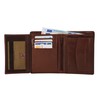 Gusti Macon Men's Leather Wallet (Dark Brown), brown, Classic