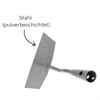Rekord Garden Hoe (Steel) with Powder-Coated Spout, Working Width: Approx.