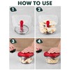 Manual Food Processor Vegetable Cutter, Geedel Pull Chopper with String,