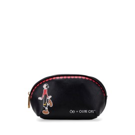 CLOE Cosmetiquera de Cierre Sencillo Mediana Oe x Olive Oyl color Negro para Mujer