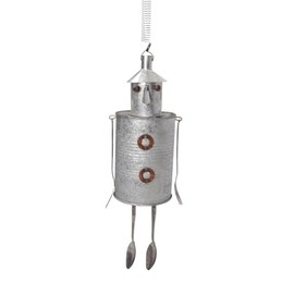 Sunset Vista Designs 14378 Small Tin Man Bouncy Hanging Decoration,12x4