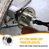 Racewill 4 Sets Trailer Hub Wheel Bearing Kit - Inner