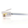 C2G RJ11 Modem Cable, Ethernet Network Cable, Silver Telephone Cable,