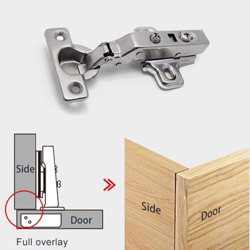 Soft Close Hinge, Cabinet Door Hinges with Gas Lift, 105°