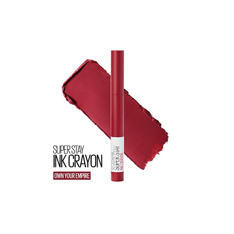 Maybelline New York - Lápiz labial SuperStay Ink Crayon, lápiz