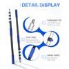 SKGPOLE 26FT Reach Telescopic Extension Pole, 5-19FT Multi-Purpose Extension Pole