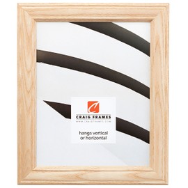 Craig Frames Wiltshire 595 Raw Empty Picture Frame, 20 by 30-Inch Ash Frame Shell, 1.25-Inch Wide Unfinished Hardwood