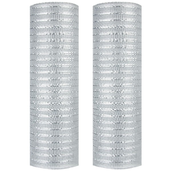 2 Rolls Decor Mesh Poly Ribbons 10 Inch x 30