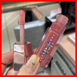 핫뷰티 립글로스 멀티컬러 지속 보습 광택 글리터 립 플럼퍼 메이크업 초보자용 리퀴드 립스틱 케어 화장품 Hot Beauty Lip Gloss Multi-Color Long-lasting Moisturizing Glossy Glitter Lip Plumper Beginner-Friendly Liquid Lipstick Care Cosmetics [01 FUSSY HEAT]