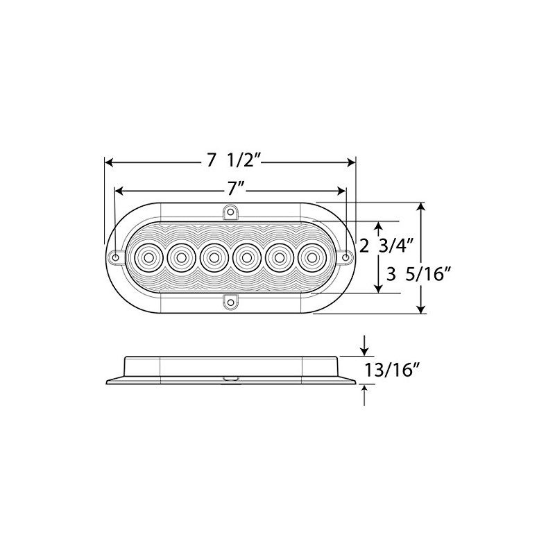 Optronics (STL73RBP) Tail Light