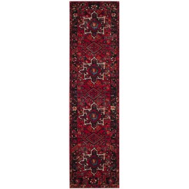 SAFAVIEH Vintage Hamadan Collection 2'3" x 4' Red / Multi VTH211A Oriental Traditional Persian Non-Shedding Living Room Bedroom Accent Rug