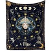 Homieblanket Virgo Zodiac Blanket for Boys Girls, Secret Astrology Themed