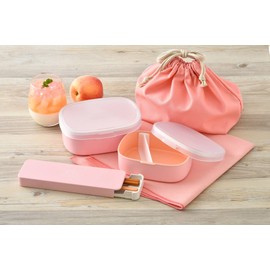 Tatsumiya iro iro Clenze Antibacterial Lunch Chief, Peach Size: Approx. W48 D48 33711