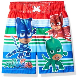 Dreamwave Toddler Boy's Pj Masks Swim Trunk Swimwear, Royal Blue, 2T