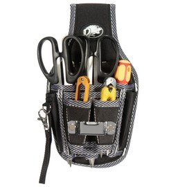 Itian Electrician Waist Bag Tool Belt Bag Screwdriver Carry Bag Holder