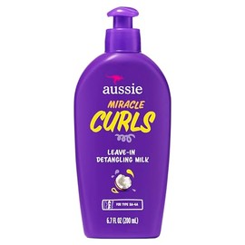 Aussie Miracle Curls Leave-In Detangling Milk 6.7 fl oz, pack of 1