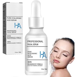 Bluemega Esencia Suero Retráctil De Poros, Ácido Hialurónico Humectante Facial, Arrugas Que Se Desvanecen, Reparación Reafirmante, Iluminar La Piel Antiedad