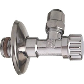 CORNAT T317003 Angle Valve self-Seal. chr 202, Multicoloured, 3/8 Zoll