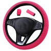 Duories 3 in 1 Universal Car Steering Wheel Covers, Steering