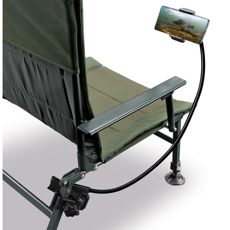 NGT HANDS FREE Flexable Phone Holder Carp Fishing fits Chair
