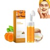IYUWE Turmeric Facial Cleanser,Turmeric Facial Wash,Turmeric Foaming Cleanser,Deep cleansing of
