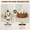 Hemobllo Corner Storage Basket, 90 Degree Triangle Organizer Bin for