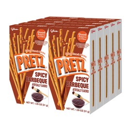 Glico Pretz Spicy Barbeque 1.09 oz (Pack of 10)