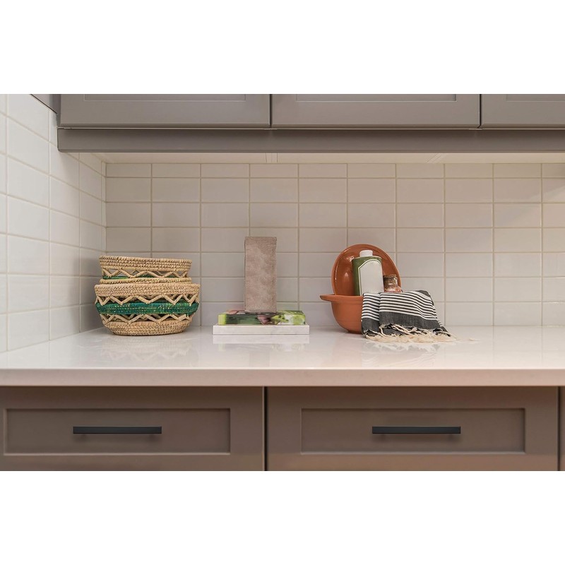 Ravinte 30 Pack 5 inch Square Cabinet Pulls Matte Black