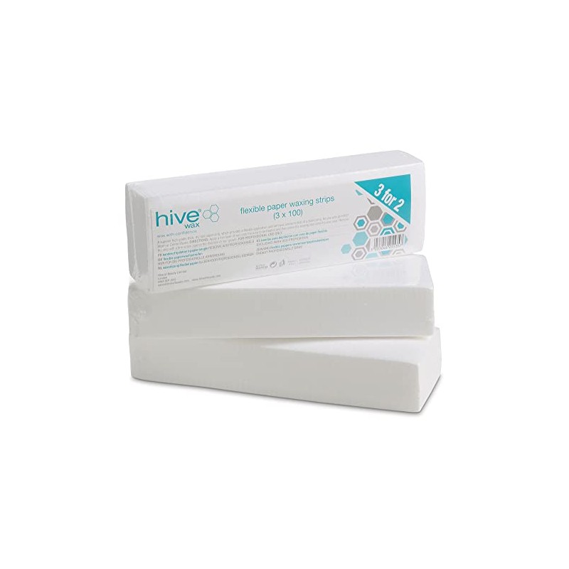 Flexible Paper Waxing Strips 3 for 2