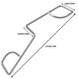 ZFFAFUR Fence Panel Wedges, 50 Pcs Panel Clips, Fence Wedges to Stop Rattling and Banging, Durable Stainless Steel Grips for 12 Fences, Wedges to Stop Bangin and Rattling