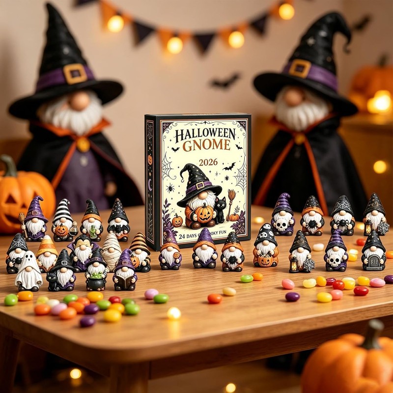 Calendario de Adviento Halloween Gnomos 3D 2024 LIGEL8TY4TBRAY2PUL