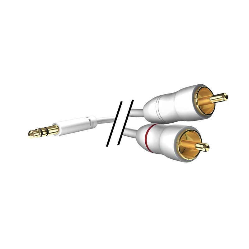 inakustik 003100005 Star Jack Adaptor 3.5 mm Jack to 2