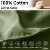 Simple&Opulence 100% Cotton Canvas Natural Fabric by The Yard- 59