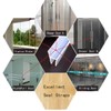 Shower Glass Door Seal Strip, 120 Inch Silicone Soft Shower