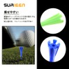 50pcs Golf Long Tees Golf Tees 83mm Graduated Height Adjustable