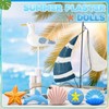 WinnerWhy 24 Pcs Summer Ocean DIY Painting Ceramic Kit Coastal