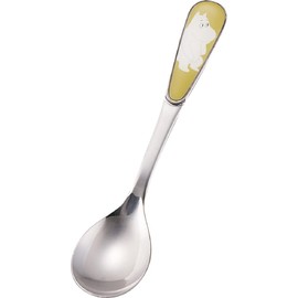 Yamaka Shoten Moomin Valley MMA11-850 Children's Spoon, Approx. 5.5 inches (14 cm), Moomin, Yellow, Moomin Goods, Scandinavian Mother's Day, Gift, Dishes, Gift, Wedding Gift, Made in Japan