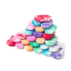 Mr. Pen- Erasers, 24 Pack, Vibrant Colors, Marble Pencil Eraser, Cute Eraser for Kids, Big Erasers for Pencils