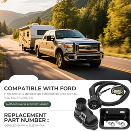 QBselecar Trailer Tow Hitch Wiring Harness Connector Compatible with Ford F-150 2009-2014, Trailer Hitch Electrical Kit Replace 9L3Z-15A416-A 9L3Z15A416A