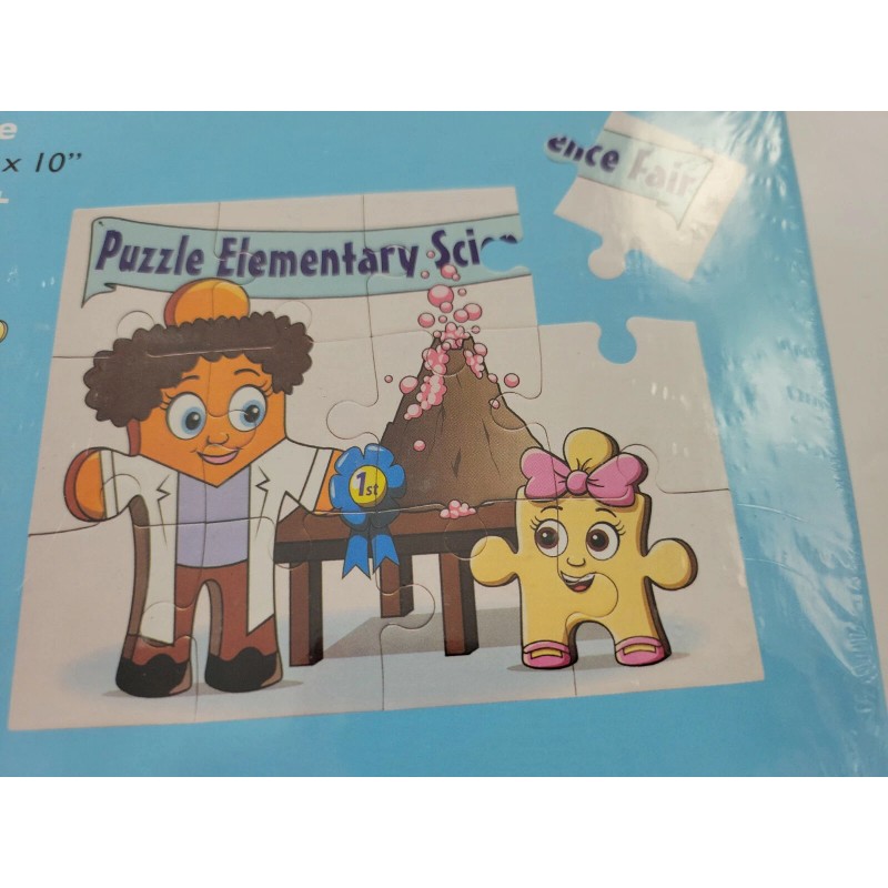 Science Puzzle 12 Pieces 8" X 10" Ages 3 and